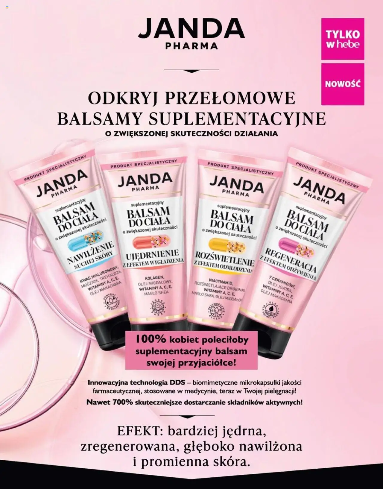 Hebe Gazetka - Magazyn od 01.07.2025 | Strona: 37 | Produkty: Masło, Olej, Body