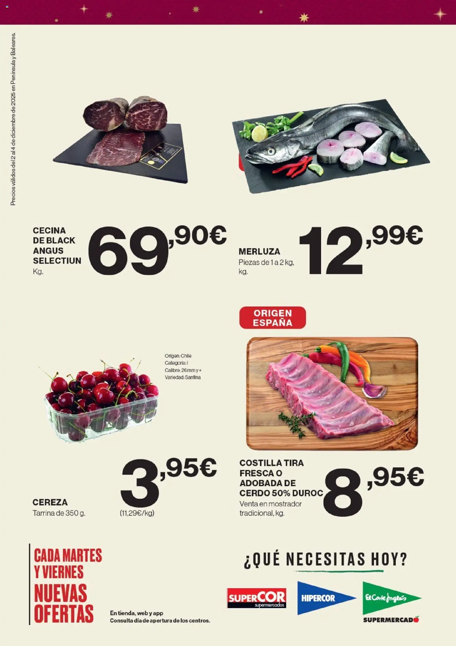 Hipercor catálogo │ válido desde el 02.12.2025 | Página: 2 | Productos: Cerdo