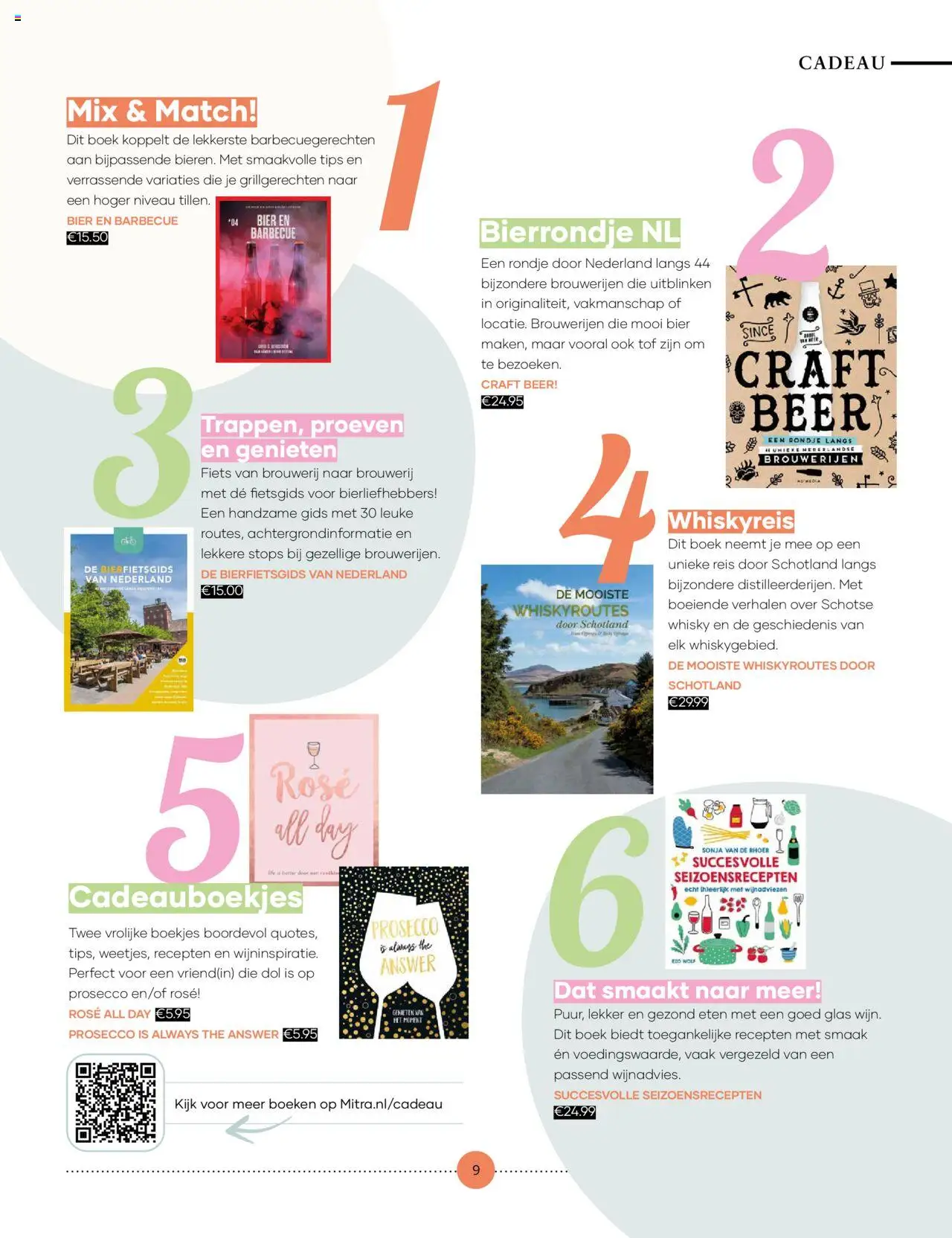  | Pagina: 9 | Producten: Bier, Whisky, Boek