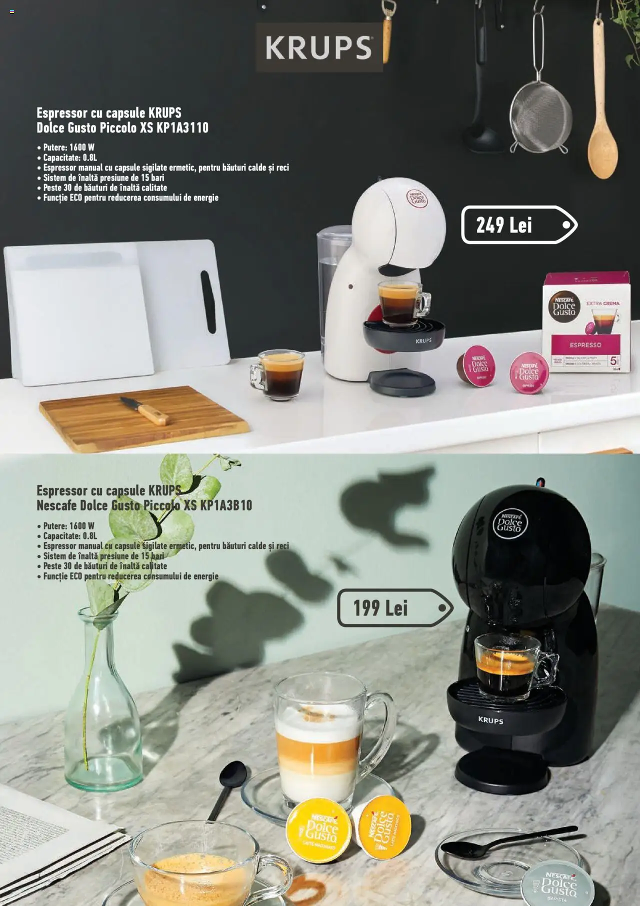 Catalog Selgros - Tefal Rowenta Krups – valabil de la 21.08.2025 | Pagină: 4 | Produse: Espressor, Cremă, Pește