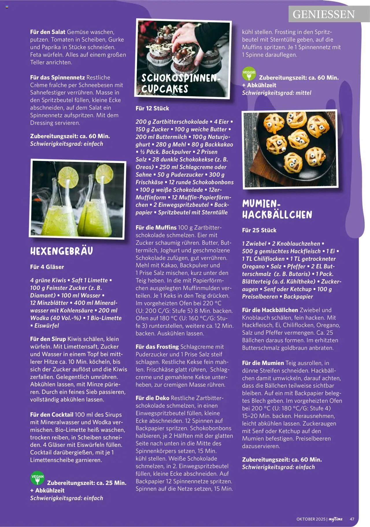 Combi myTime Oktober 2025 – gültig ab 01.10.2025 | Seite: 47 | Produkte: Mehl, Sirup, Paprika, Limette