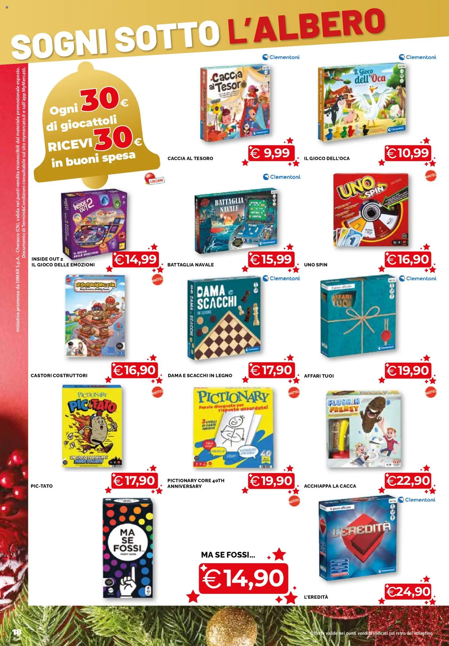 Volantino Mercatò del 20.11.2025 | Pagina: 18 | Prodotti: Gioco