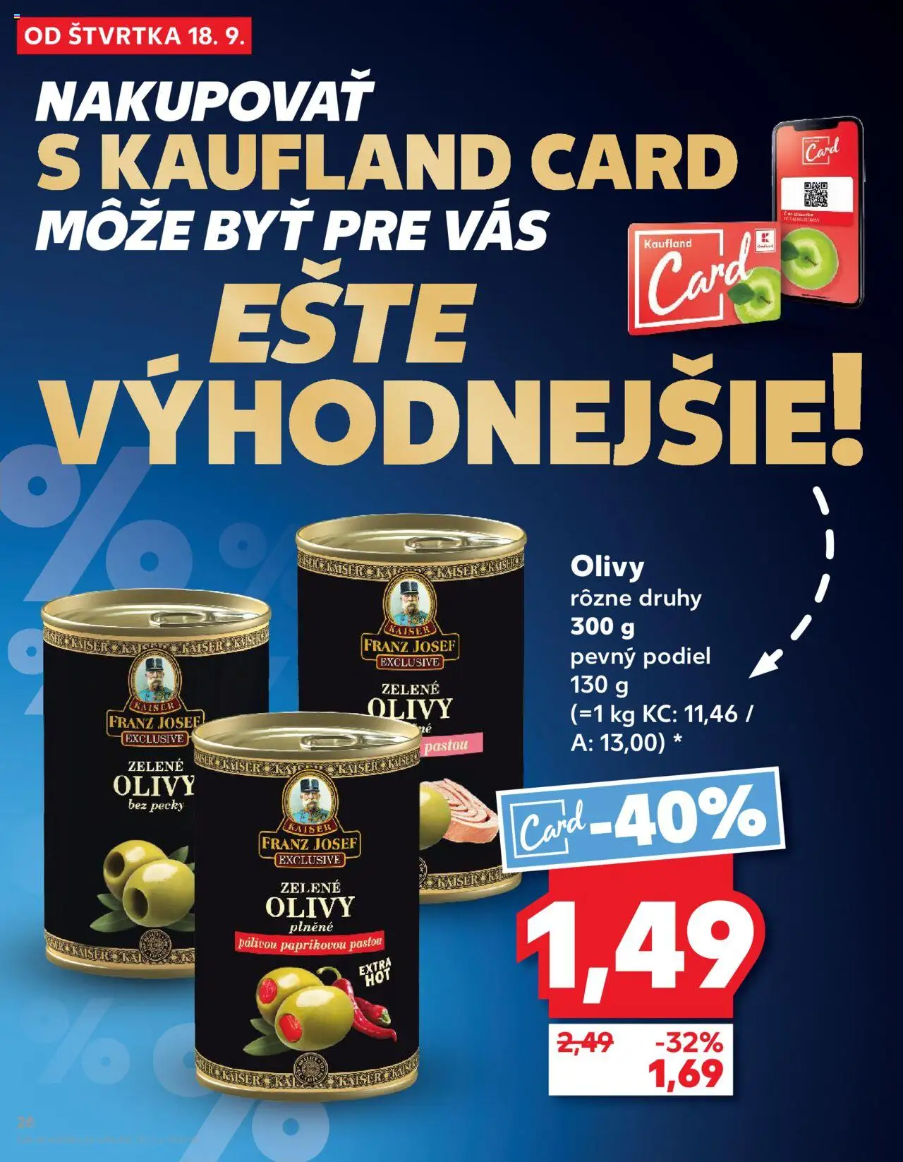 Kaufland SK akciós ujság - amely érvényes a következő dátumtól: 18.09.2025 | Oldal: 28