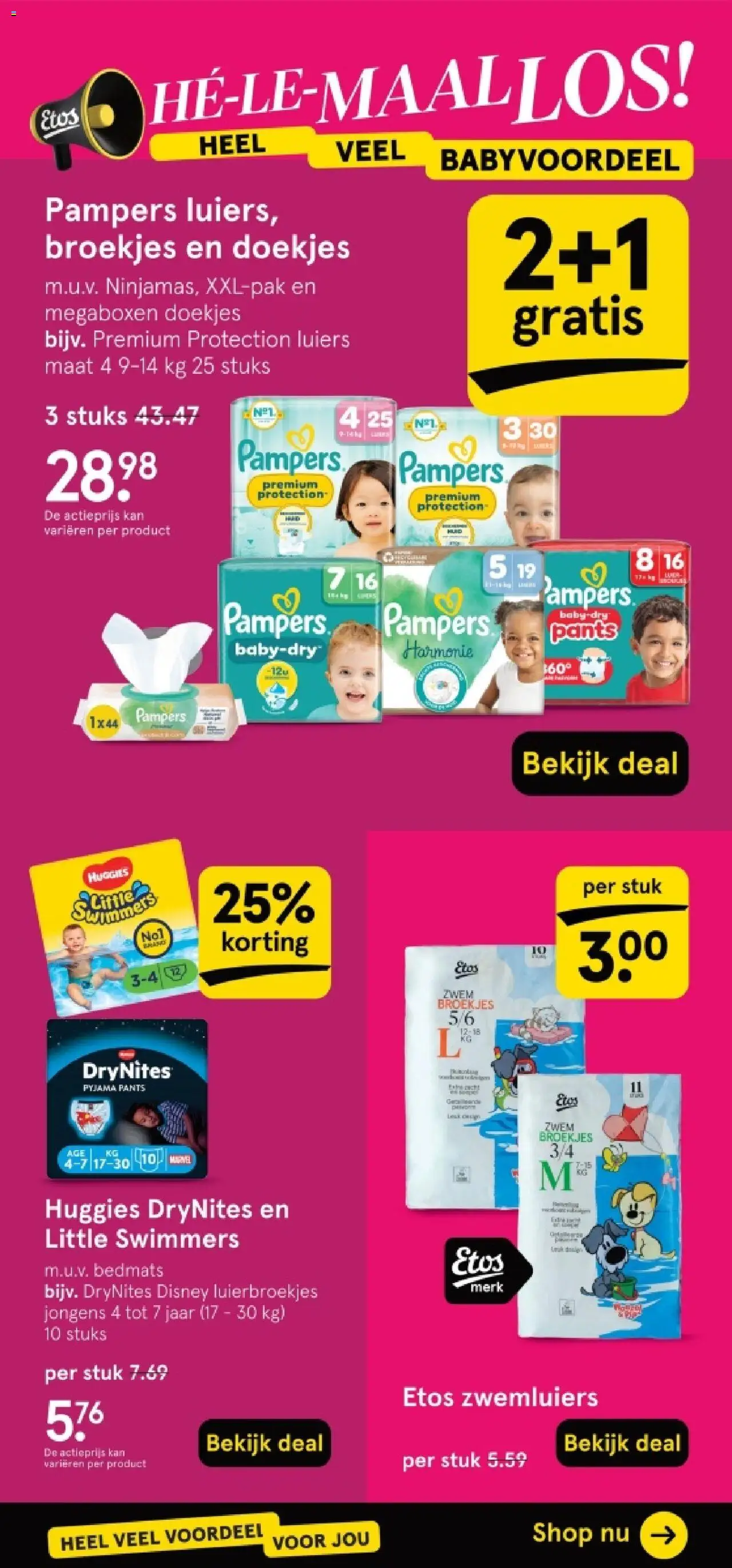  | Pagina: 79 | Producten: Pyjama, Ostyalap, Kan, Pampers