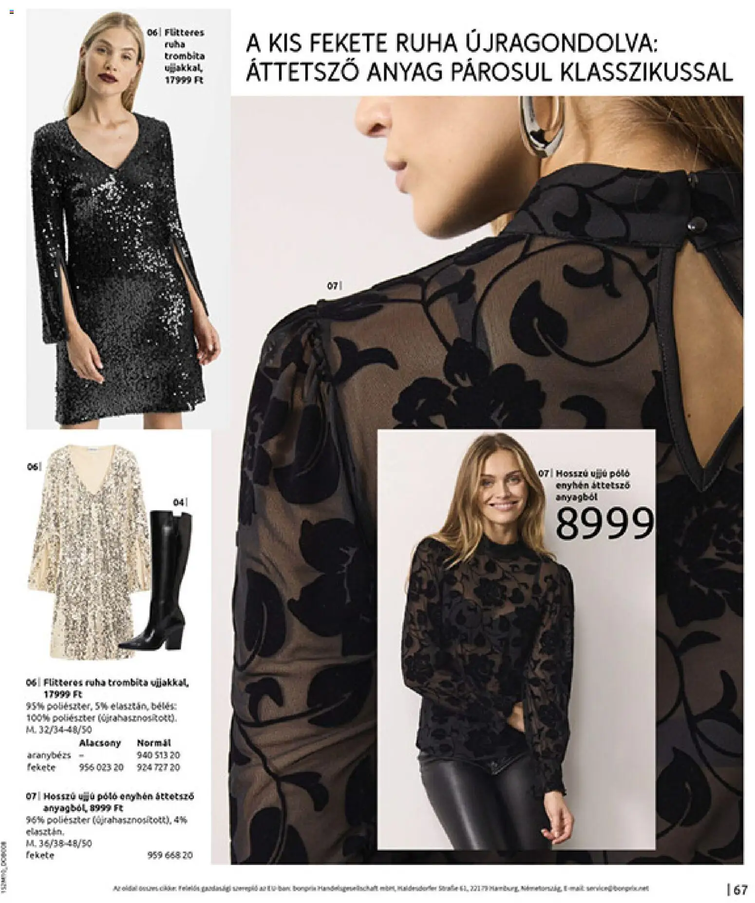 Bonprix akciós ujság - amely érvényes a következő dátumtól: 24.11.2025 | Oldal: 69 | Termékek: Ruha