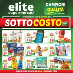 Anteprima del volantino Volantino Elite Supermercati	 valido a partire dal 17.10.2025