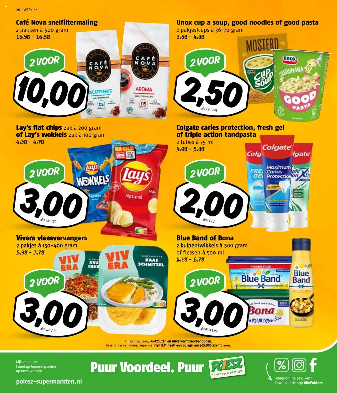  | Pagina: 28 | Producten: Tandpasta, Kaas, Pasta, Chips