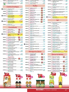 Maximo - Prévisualisation de Maximo catalogue epicerie valide à partir de 21.11.2025 | Page: 63