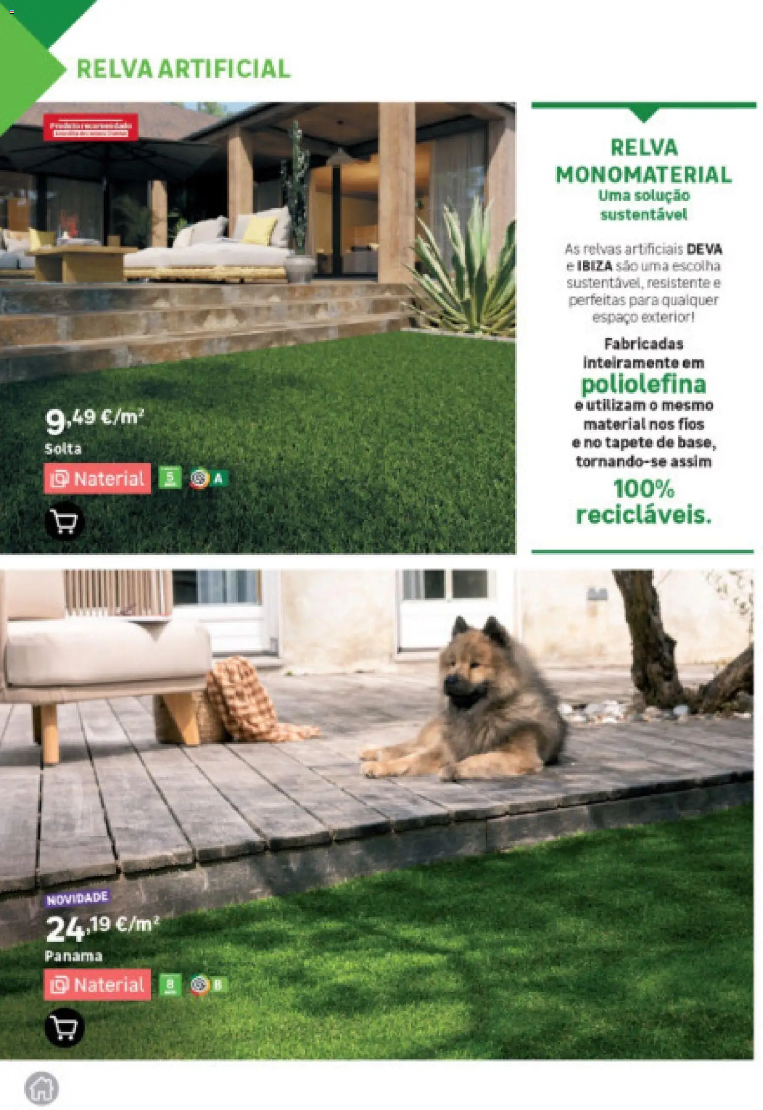 Leroy Merlin Arquipélago da Madeira Jardim │ válido de 12.03.2026 | Página: 54 | Produtos: Relva artificial, Tapete