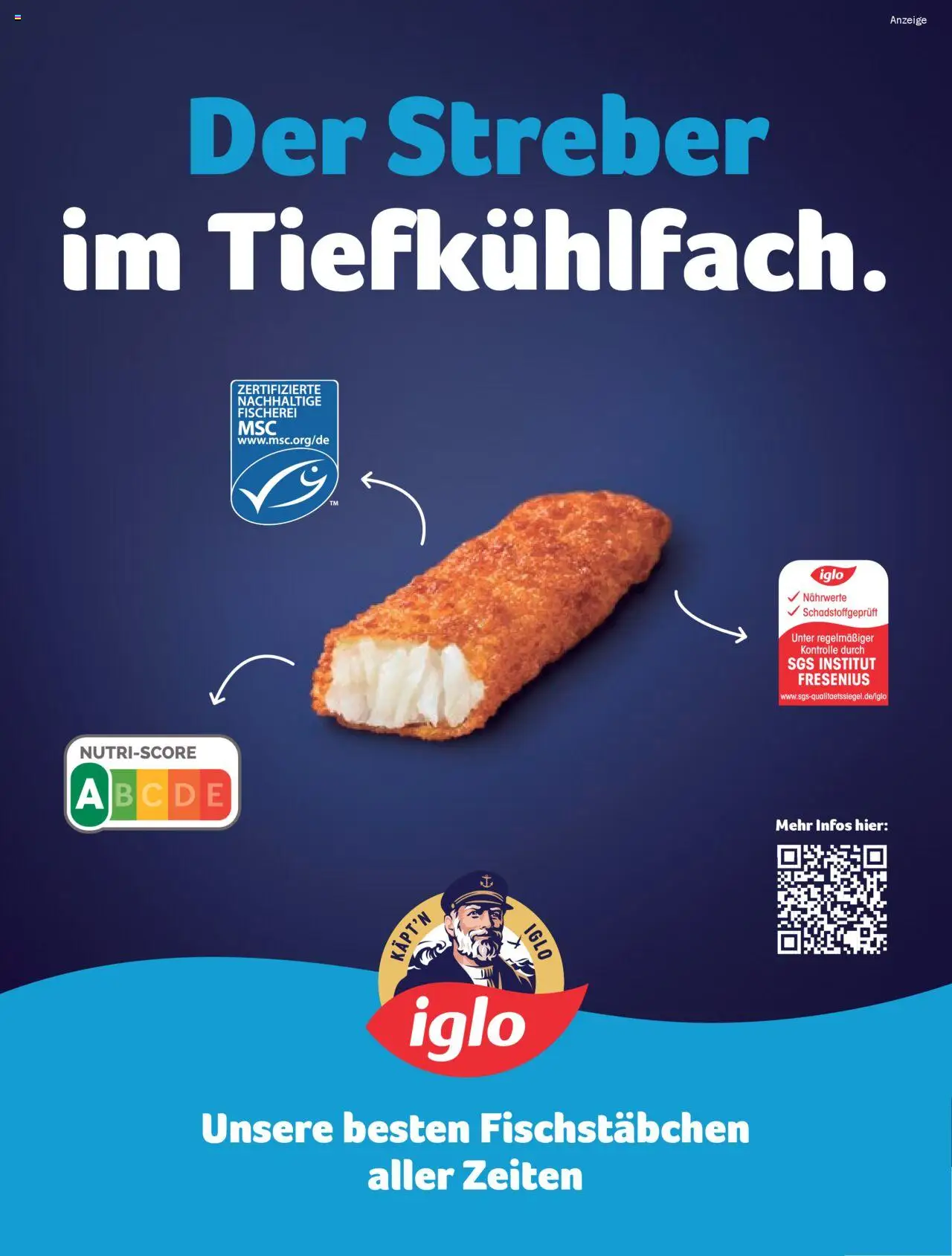 HIT  pures Leben 03/2025 - gültig ab dem 01.07.2025 | Seite: 33 | Produkte: Iglo, Fischstabchen
