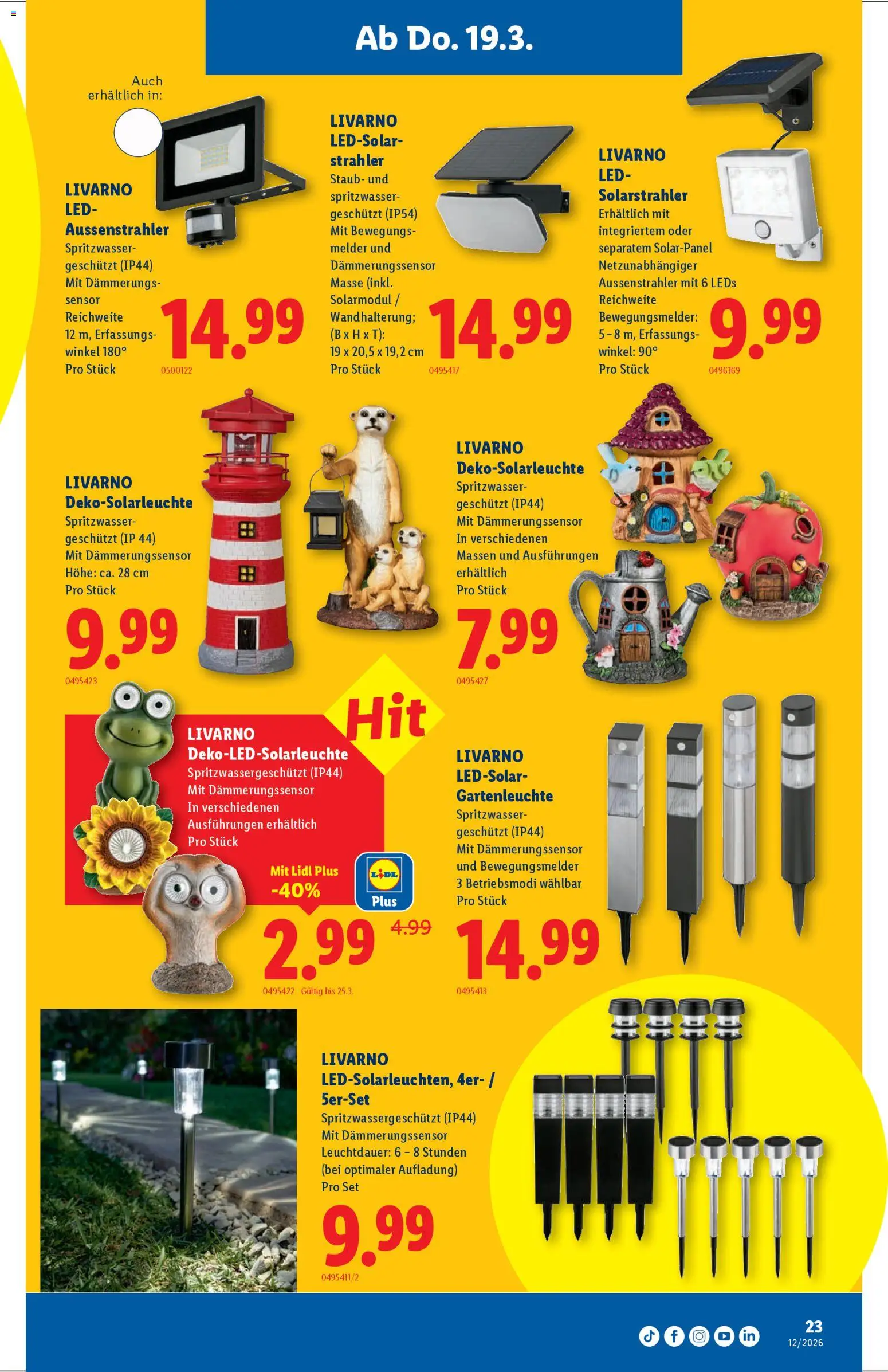 Lidl aktionen – gültig ab 19.03.2026 | Seite: 23