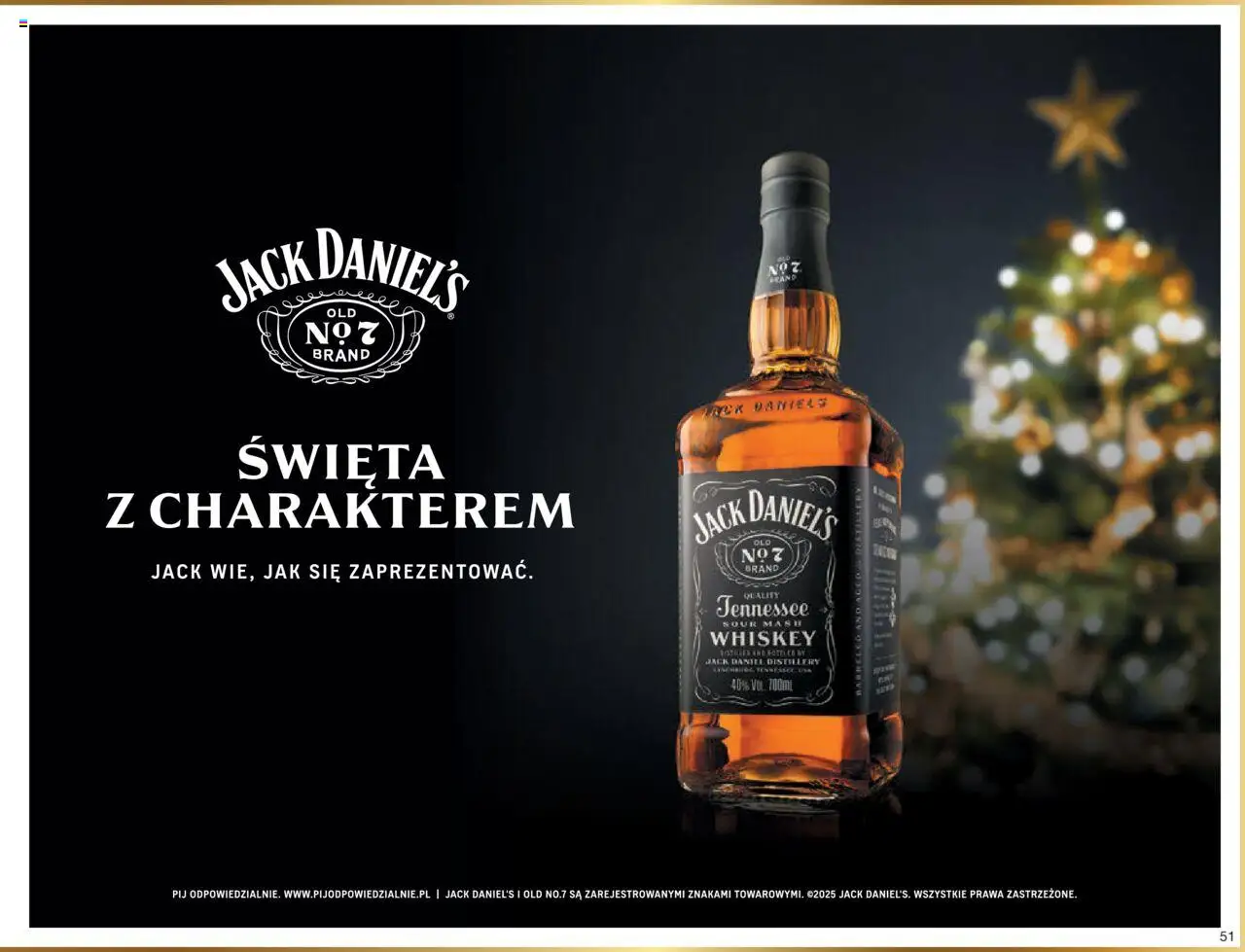 Makro Gazetka - Świat prezentów od 06.10.2025 | Strona: 51 | Produkty: Jack Daniel's