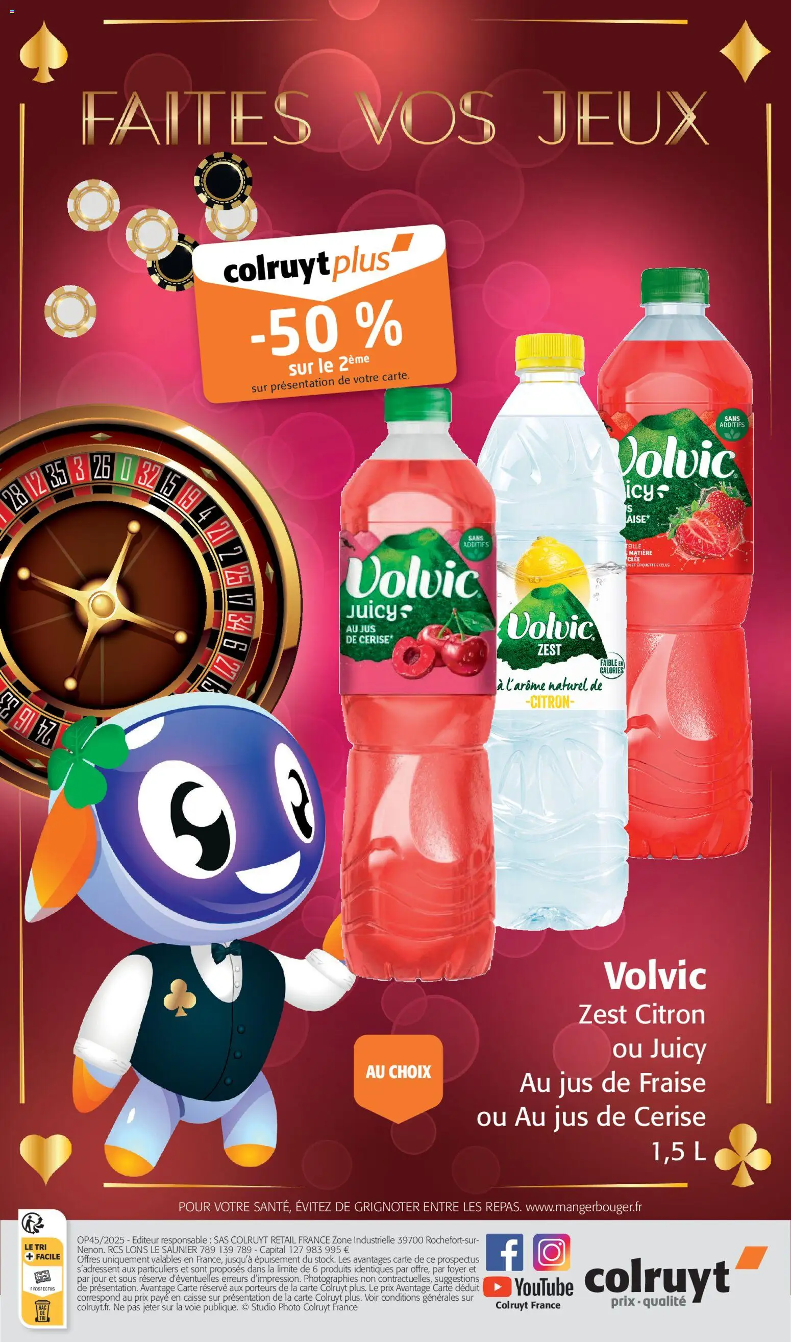 {H1} | Page: 32 | Produits: Volvic, Citron, Fraise, Jus