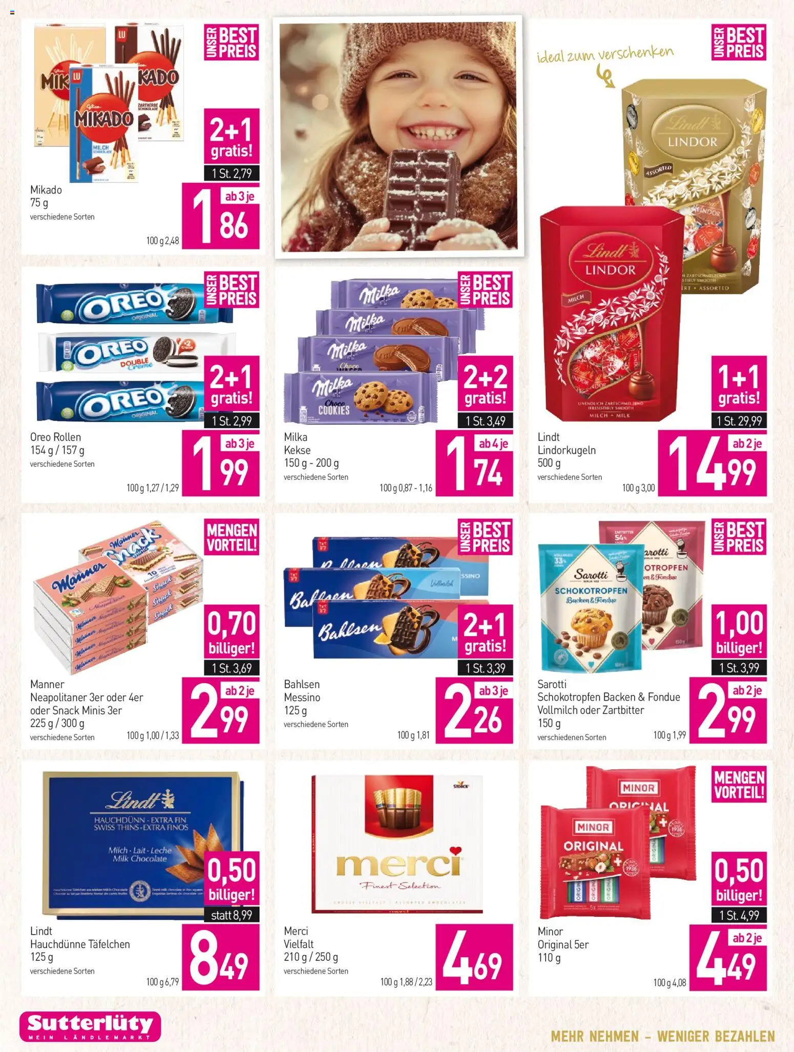 Sutterlüty Flugblatt gültig ab 18.12.2025 | Seite: 24 | Produkte: Milch