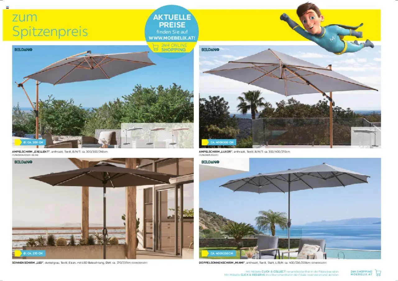 Möbelix Gartenmöbelprospekt gültig ab 10.03.2025 | Seite: 31