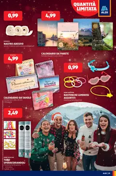 Anteprima del volantino Volantino Aldi	 valido a partire dal 15.12.2025 | Pagina: 29 | Prodotti: Tubo, Nastro adesivo, Tavolo