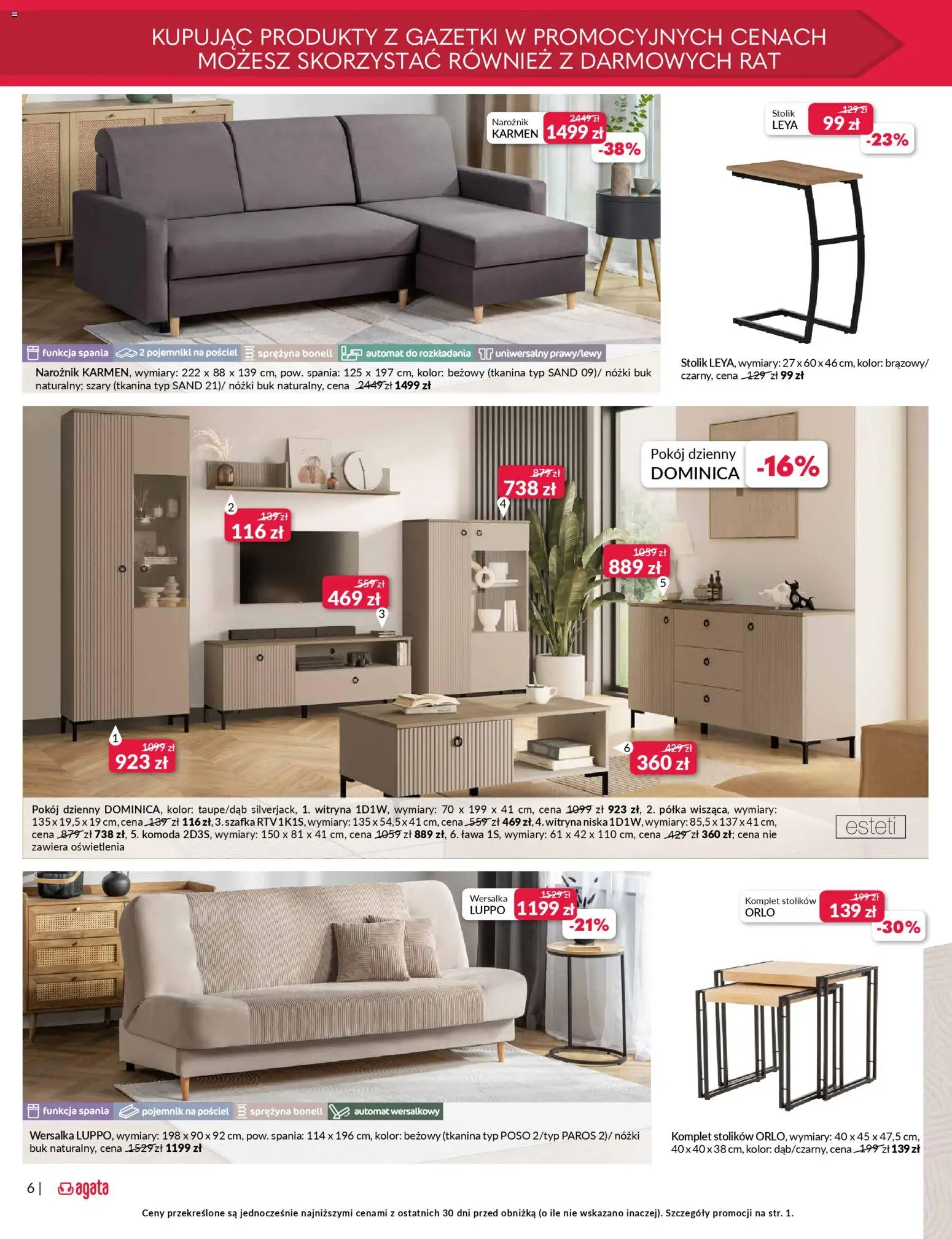 Salony Agata gazetka od 09.04.2026 | Strona: 6