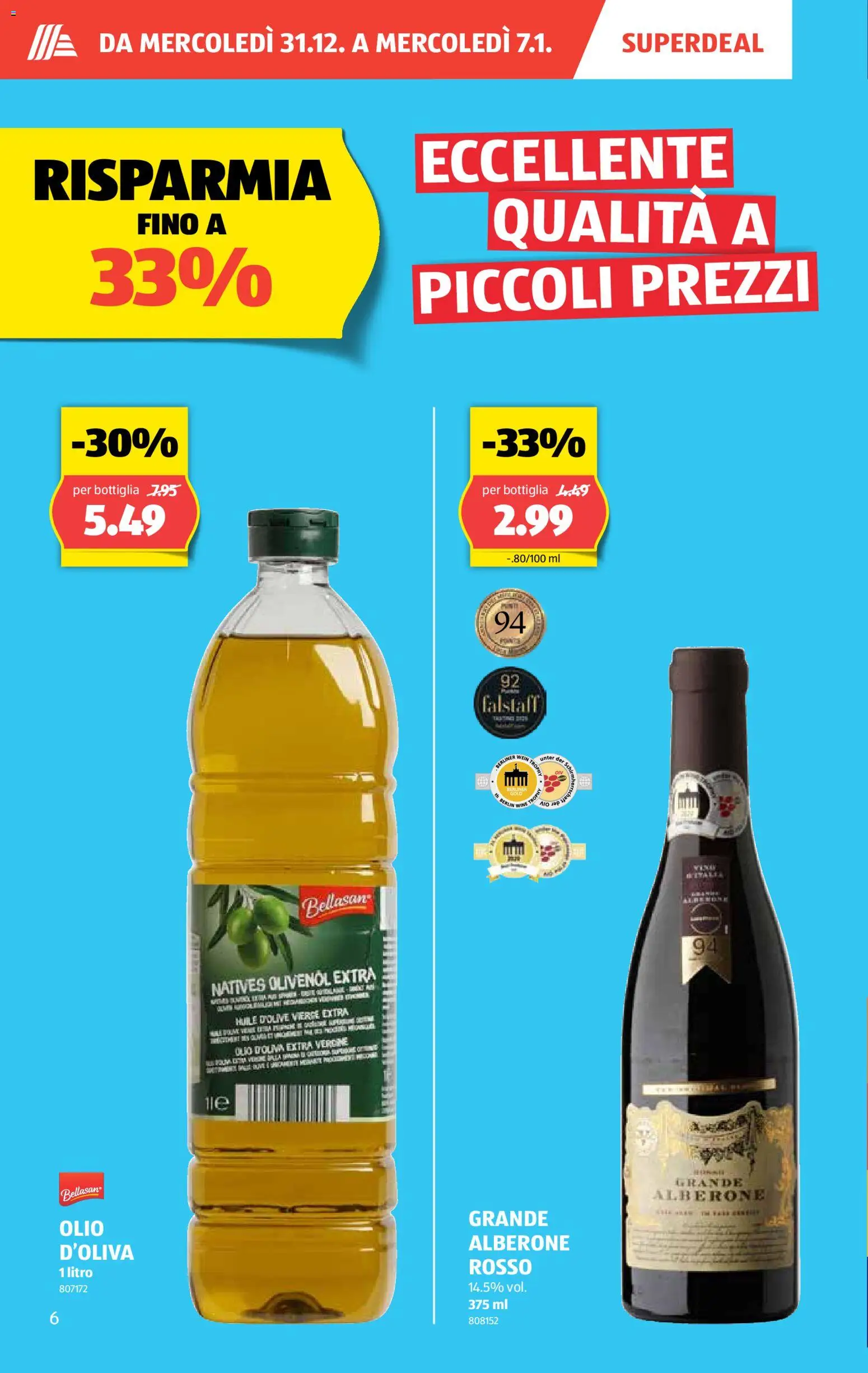 Aldi Aktionen IT – gültig ab 31.12.2025 | Seite: 7 | Produkte: Wein