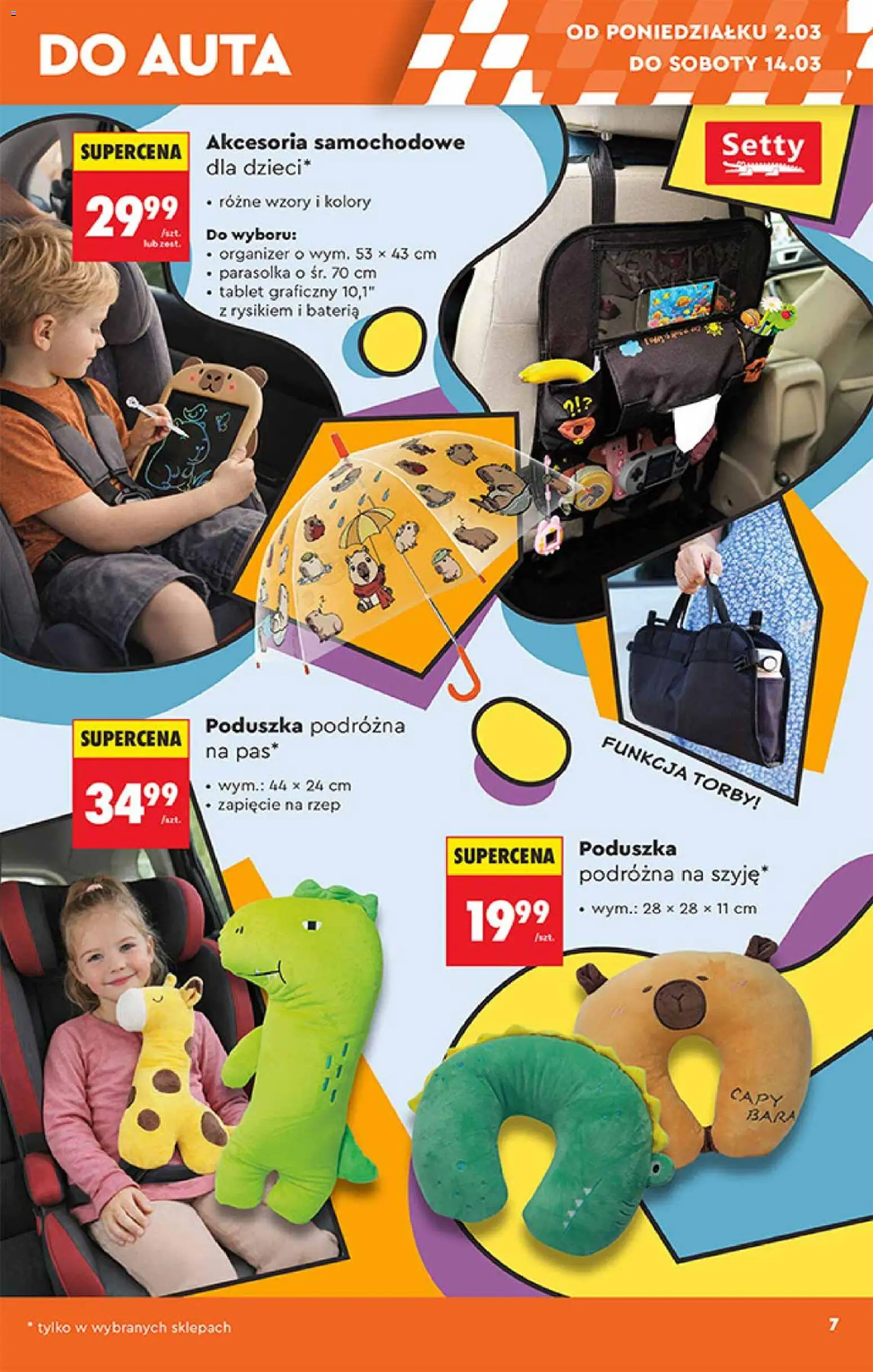 Biedronka Polsko leták - Hity i inspiracje od 28.02.2026 | Strana: 7 | Produkty: Organizér, Tablet