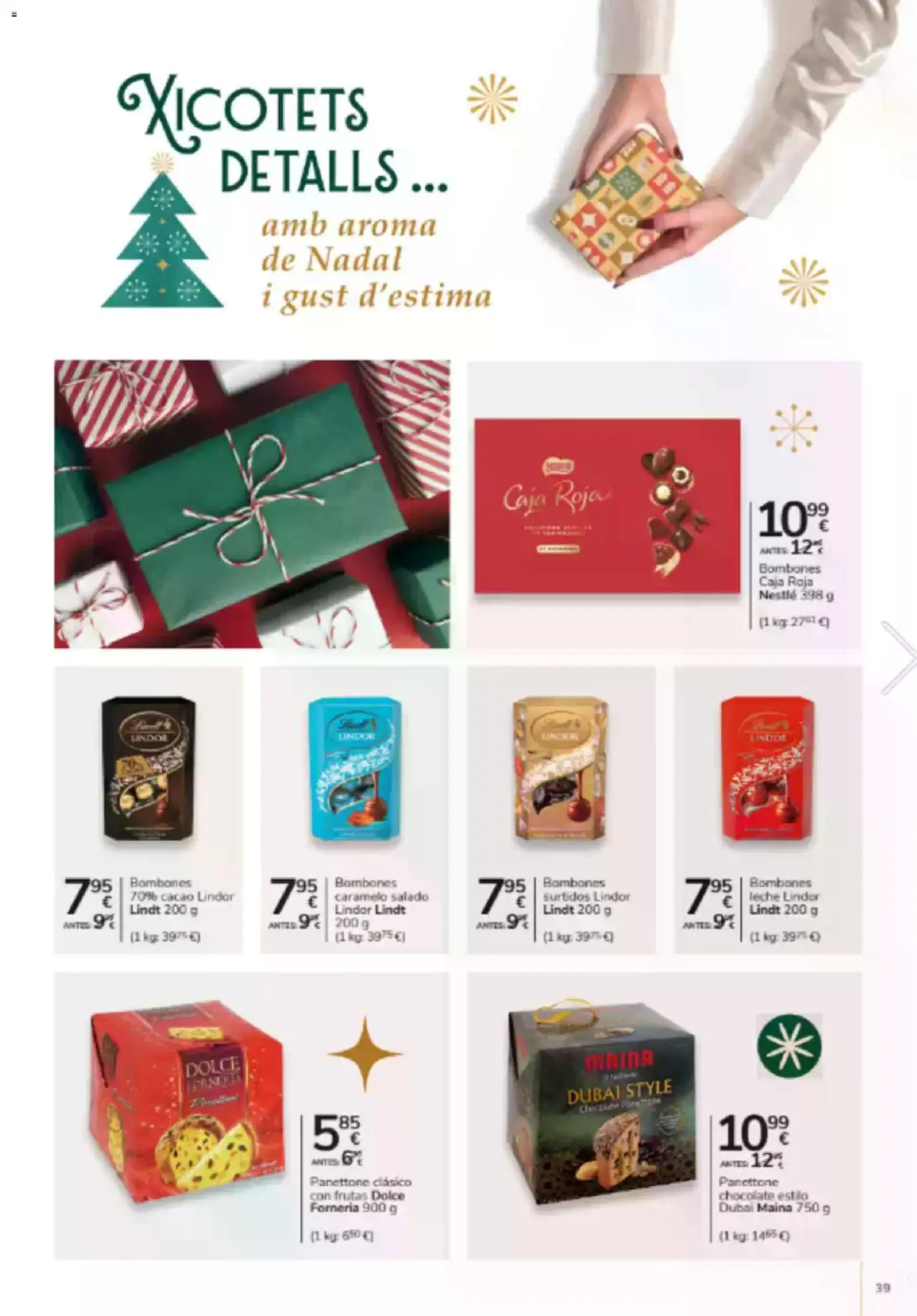 Consum folleto │ válido desde el 18.12.2025 | Página: 39 | Productos: Leche, Κεραία, Φρυγανιές σικάλεως, Caja