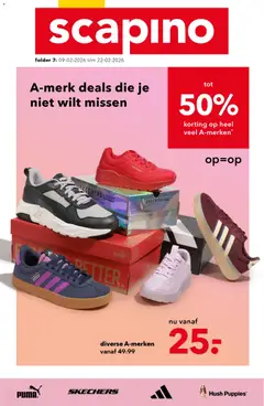 Scapino - Folder - Voorbeeld van een folder van Scapino, geldig van 09.02.2026