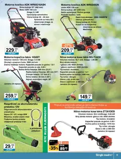 KTC - Katalog tehnike i posuđa - Pregled kataloga iz trgovine KTC, vrijedi od 18.02.2026 | Stranica: 19 | Proizvodi: Kosilica, Ulje