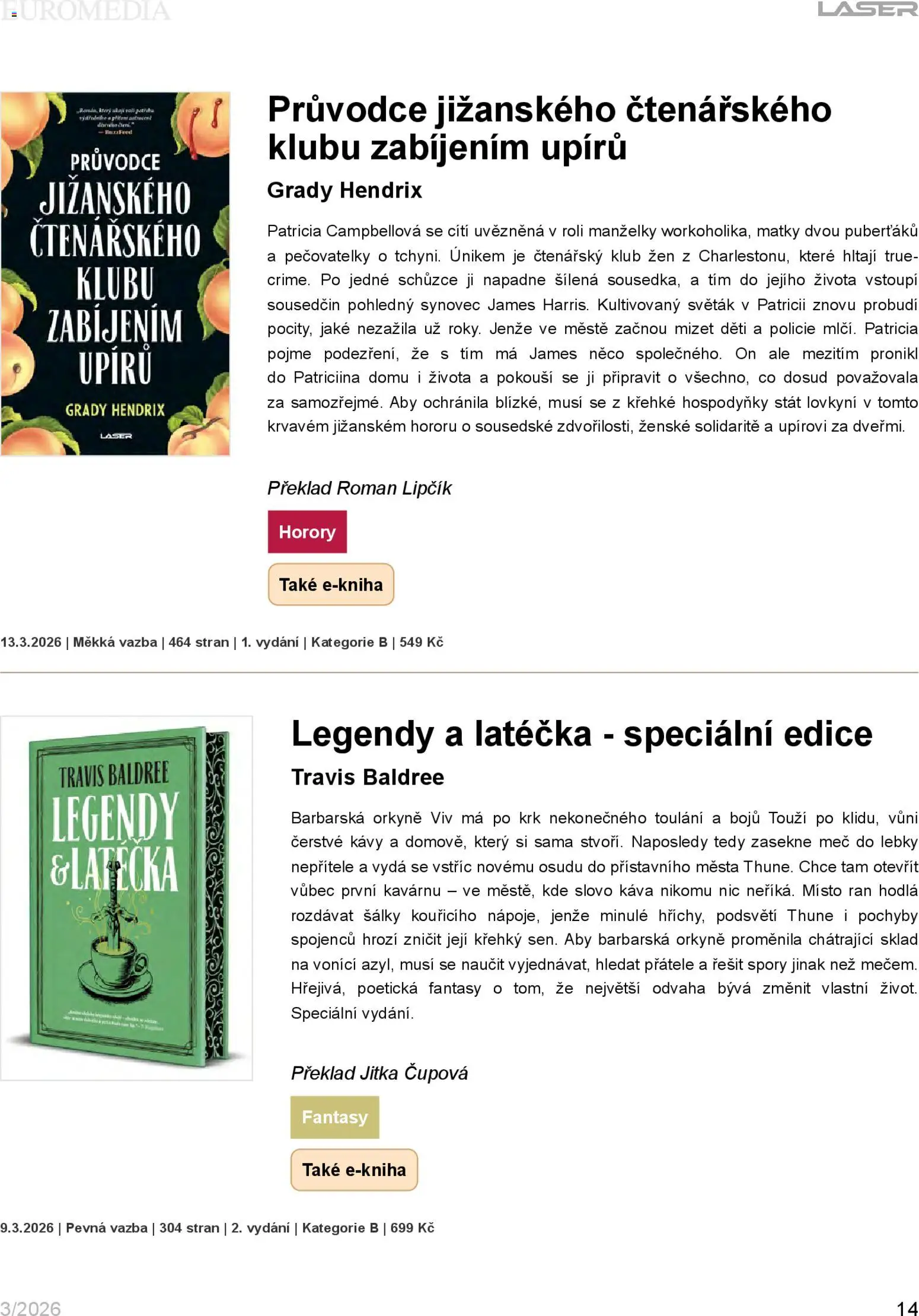 Knižní klub leták - Březen 2026 od 01.03.2026 | Strana: 15