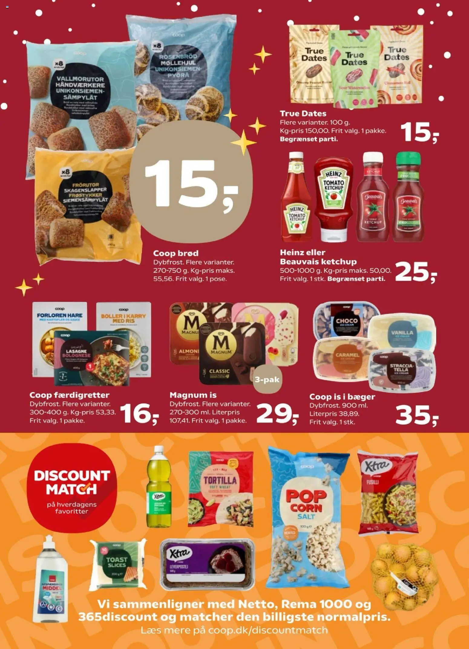 Kvickly tilbudsavis – gyldig fra 05.12.2025 | Side: 36 | Produkter: Karry, Ris, Ketchup, Is