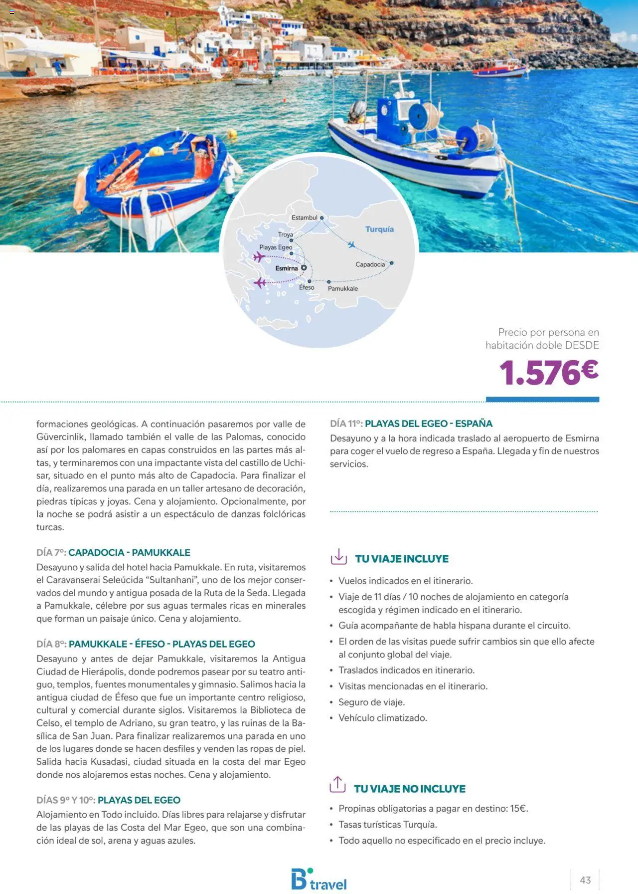 B the travel brand Turquía │ válido desde el 09.05.2024 | Página: 43 | Productos: Biblioteca