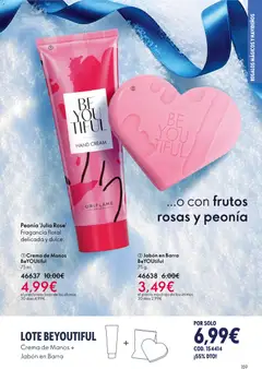 Vista previa Oriflame - Catálogo Campaña 17 válido desde el 10.12.2025 | Página: 159 | Productos: Fragancia, Crema de manos, Crema, Jabón en barra