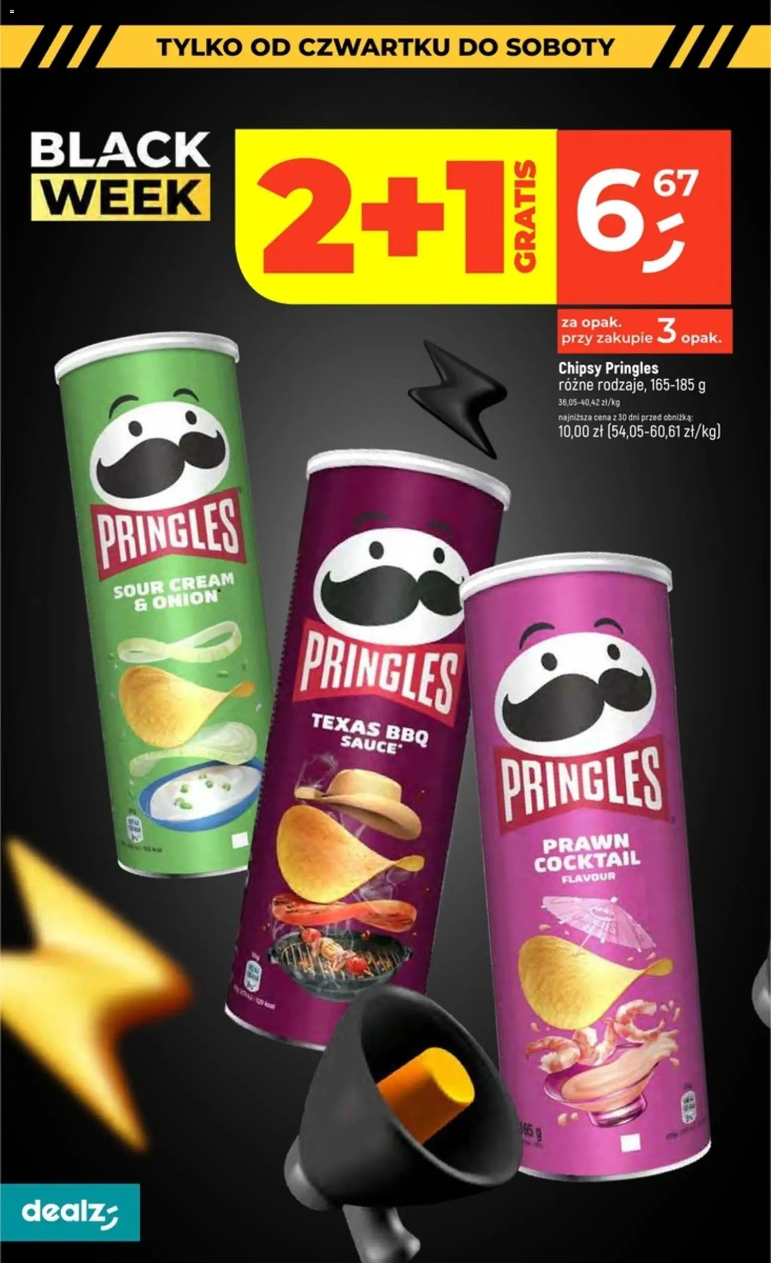 Dealz Black Friday od 27.11.2025 | Strona: 2 | Produkty: Chipsy, Chipsy pringles, Pringles