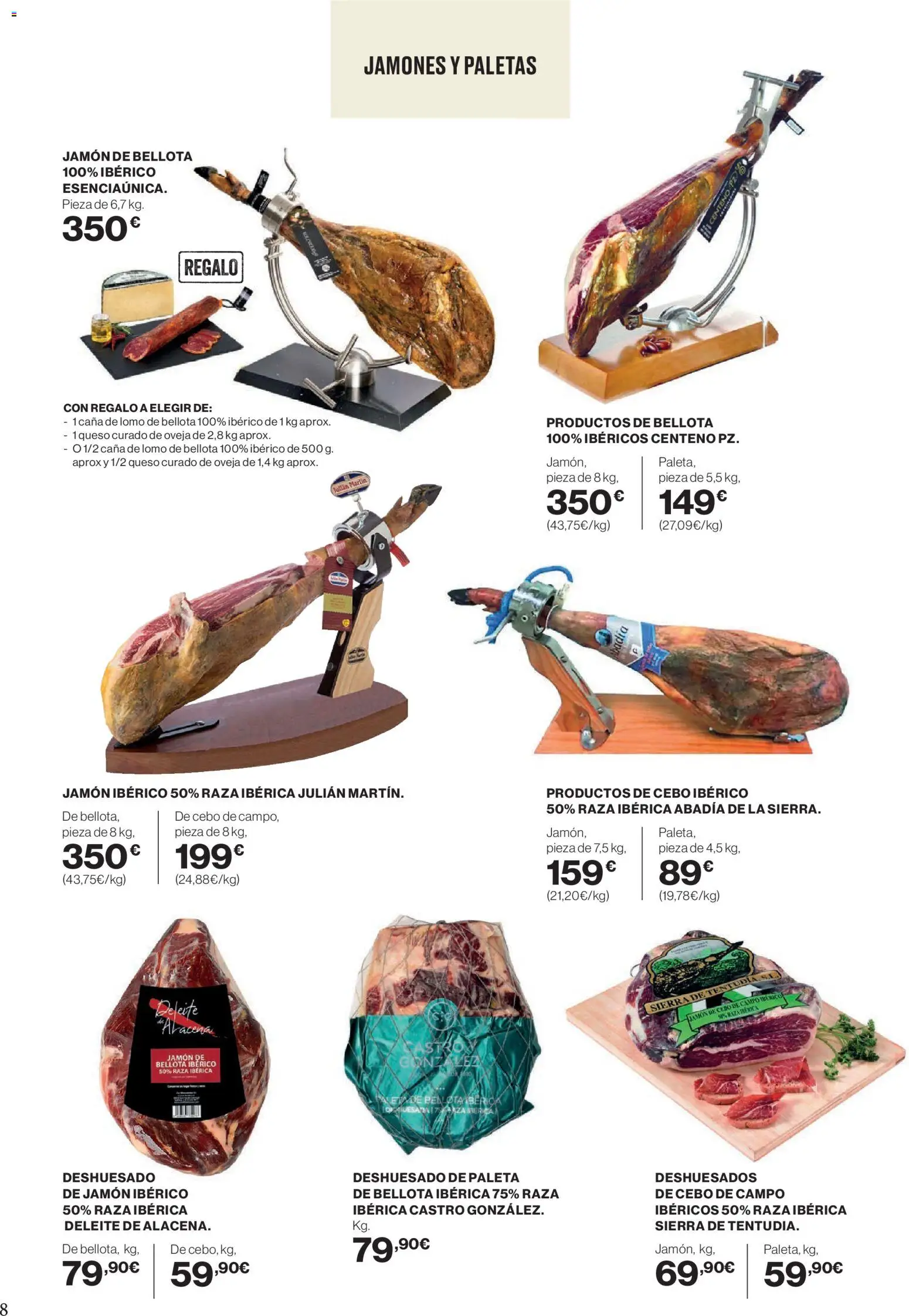 Hipercor - Mucho más para ti │ válido desde el 26.02.2026 | Página: 8 | Productos: Queso, Jamón ibérico, Jamón