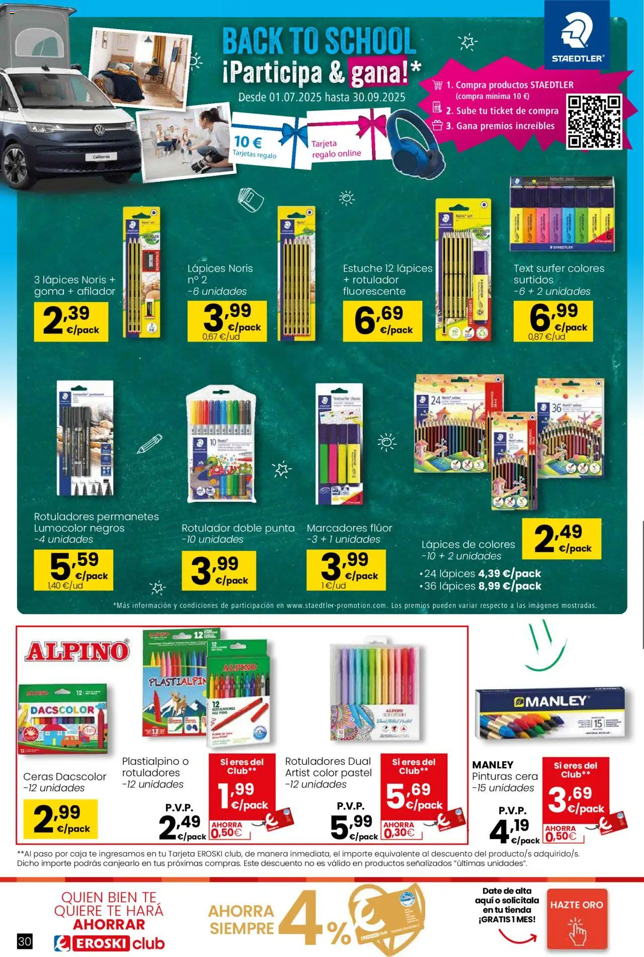 Eroski - Vuelta al cole │ válido desde el 21.08.2025 | Página: 30 | Productos: Té, Caja