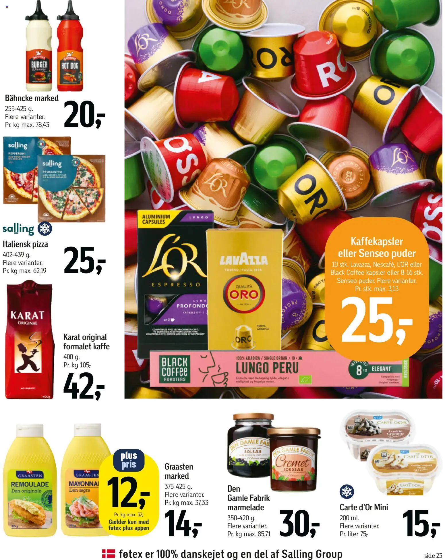 Føtex tilbudsavis – gyldig fra 27.02.2026 | Side: 35 | Produkter: Kaffe, Jordbær, Remoulade, Solbær