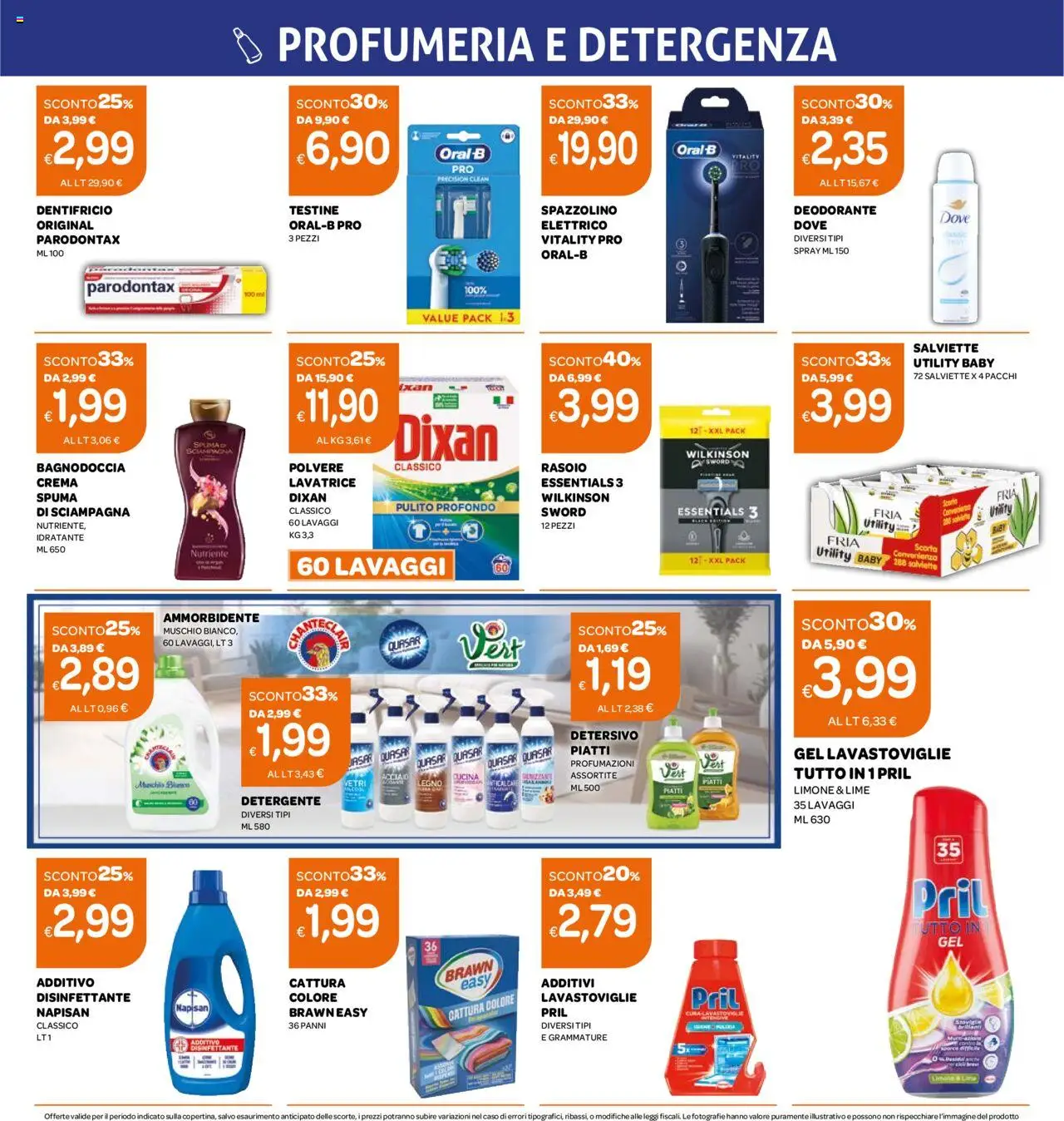 Volantino Ekom del 21.10.2025 | Pagina: 10 | Prodotti: Crema, Rasoio, Lavatrice, Lavastoviglie