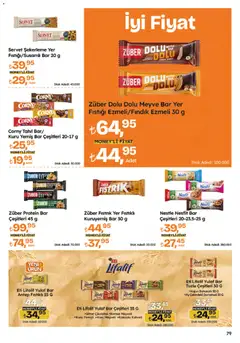 12.03.2026 tarihinden itibaren geçerli olan Migros kataloğu önizlemesi | Sayfa: 79