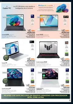 Vista previa El Corte Inglés Black Friday válido desde el 10.11.2025 | Página: 9