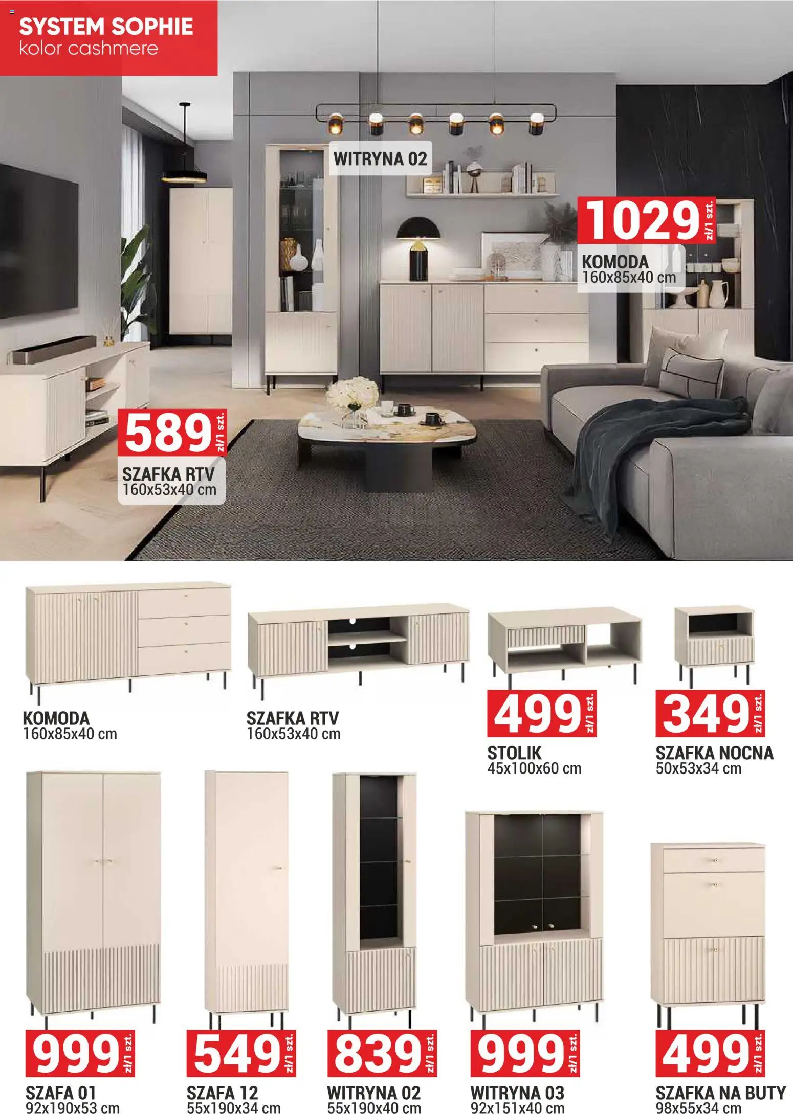 Merkury Market Gazetka - Meble, Wypoczynki, Materace od 01.11.2025 | Strona: 2 | Produkty: Buty, Szafa, Komoda, Witryna