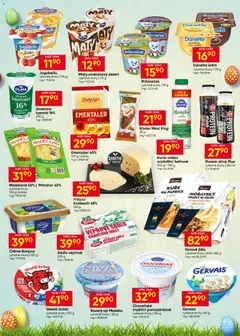 Náhled letáku Hruška leták od 11.03.2026 | Strana: 3 | Produkty: Mléko, Pribináček, Protein drink, Kinder