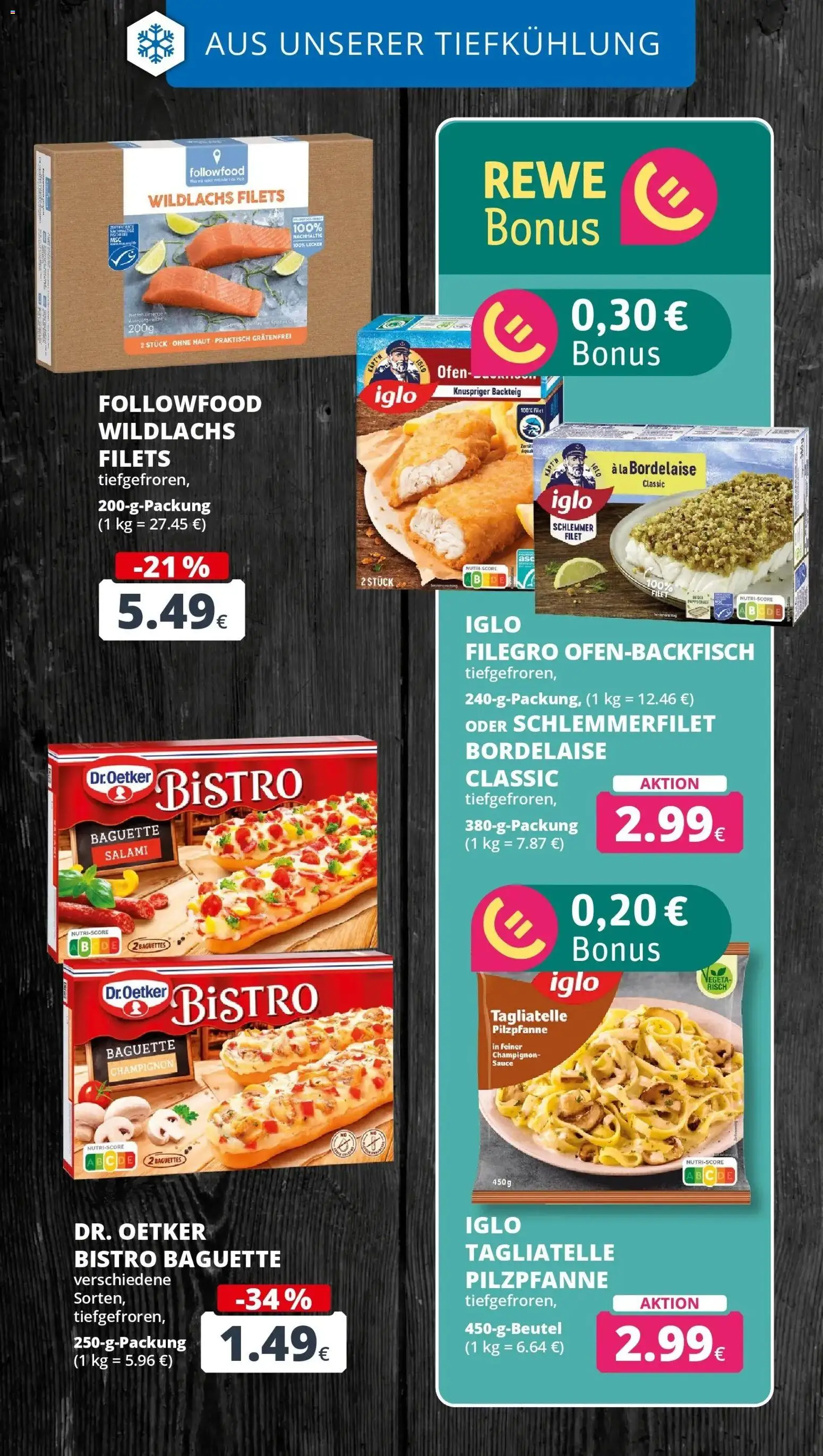 Rewe Prospekt Bergheim	 – gültig ab 15.03.2026 | Seite: 17 | Produkte: Ofen, Iglo, Baguette, Salami