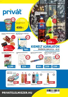 PRIVÁT Akciós újság - amely érvényes a következő dátumtól: 11.12.2025