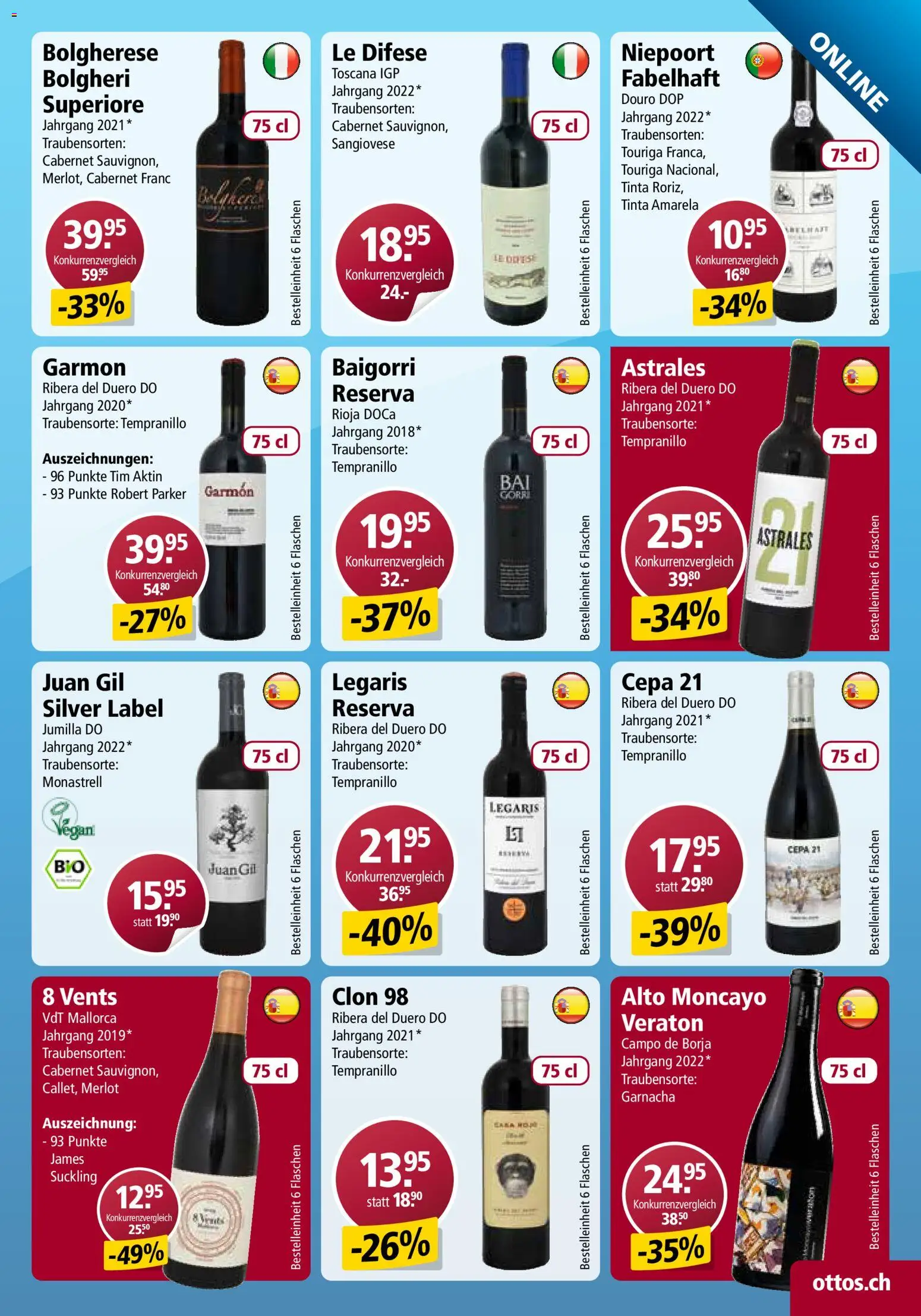 Otto's Aktionen Online – gültig ab 22.11.2025 | Seite: 9 | Produkte: Merlot