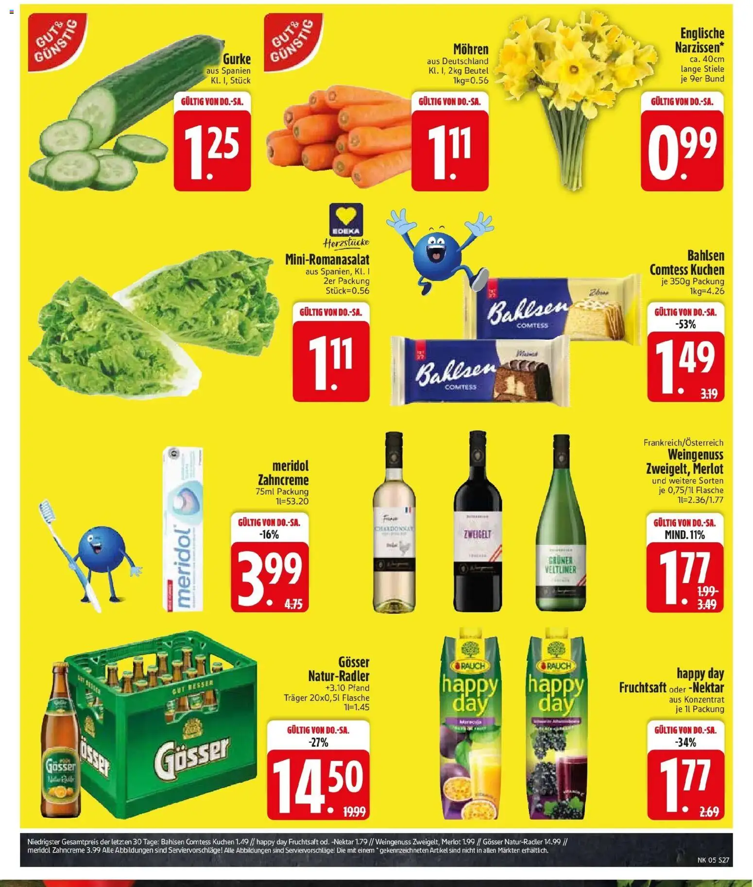 Edeka prospekt Vohburg	 (ab 26.01.2026) » Angebote Online | Seite: 29 | Produkte: Merlot, Mohren, Kuchen, Fruchtsaft