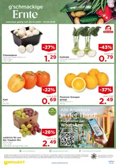 Unimarkt Flugblatt ab 22.10.2025 gültig | Seite: 14