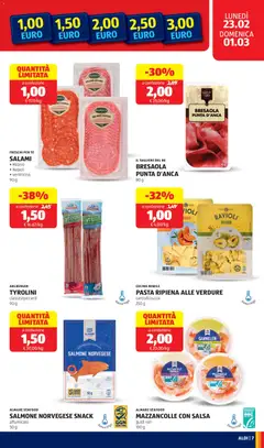 Anteprima del volantino MAZZANCOLLE CON SALSA, gusti vari, 100 g valido a partire dal 23.02.2026 | Pagina: 7