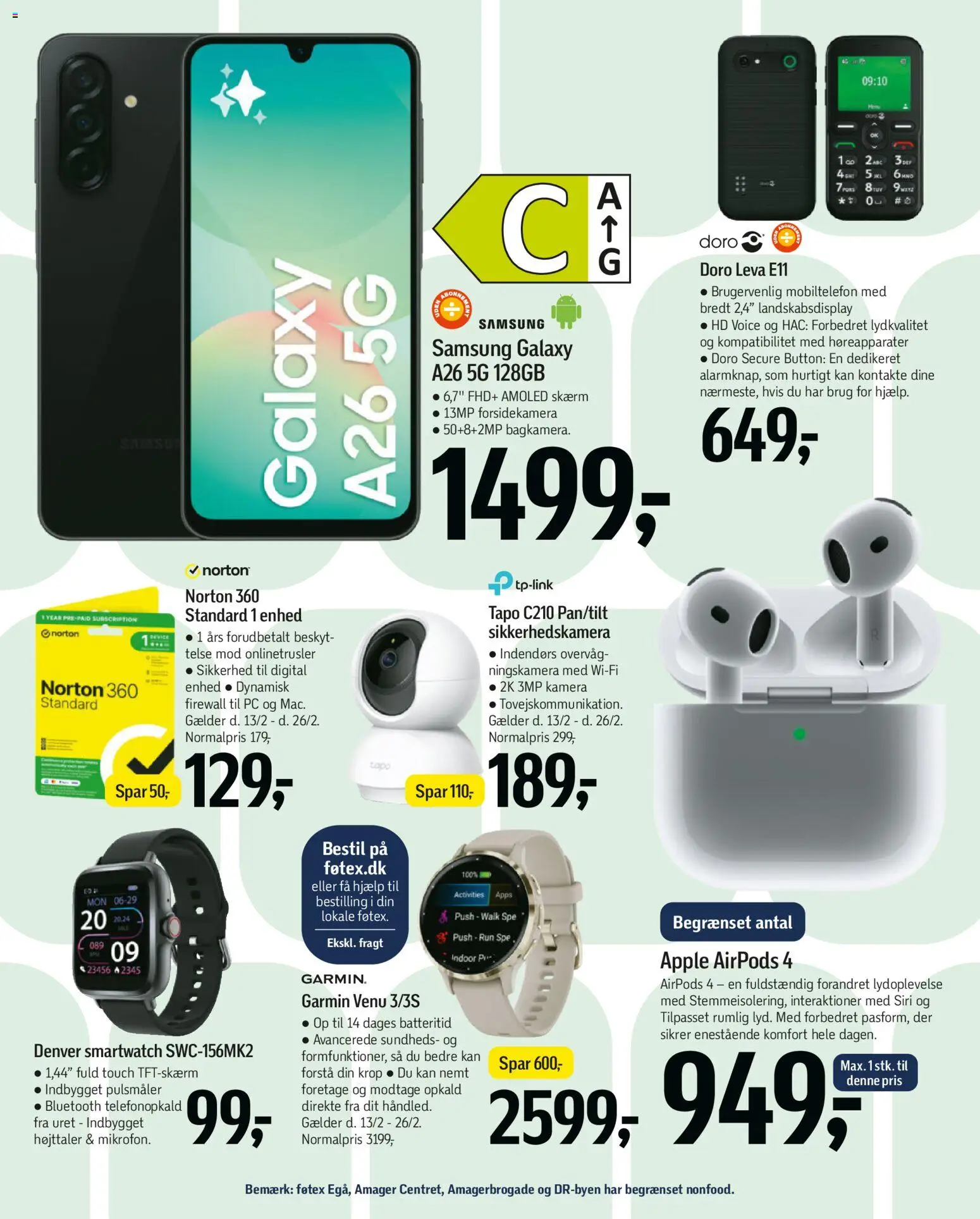 Føtex tilbudsavis – gyldig fra 13.02.2026 | Side: 60