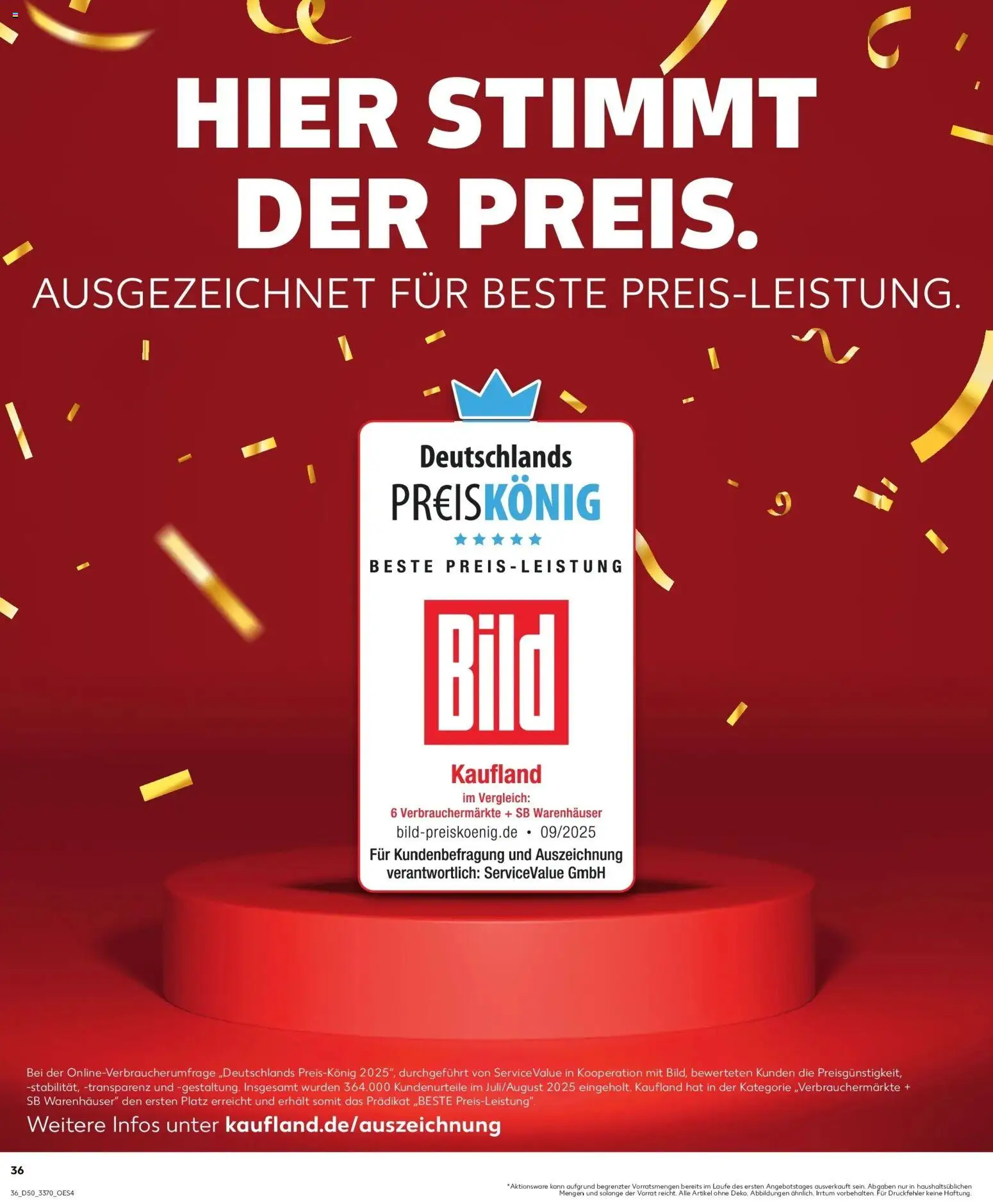 Kaufland prospekt Rathenow	 – gültig ab 14.12.2025 | Seite: 36
