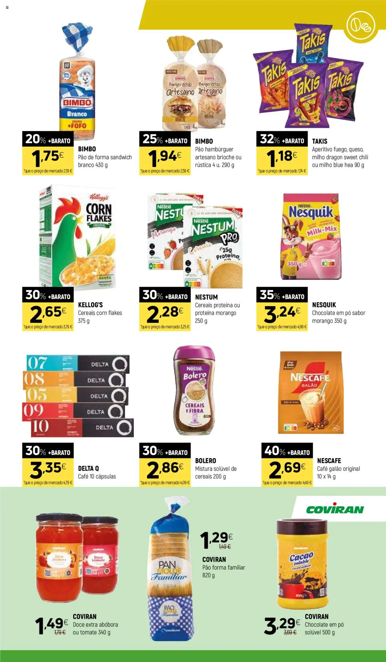 Coviran folheto │ válido de 03.06.2025 | Página: 11 | Produtos: Hambúrguer, Pão, Chocolate, Abóbora