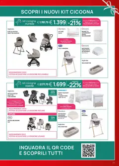 Anteprima del volantino Volantino Prenatal	 valido a partire dal 02.12.2025 | Pagina: 23 | Prodotti: Lettino, Bagnetto, Materasso, Cassettiera