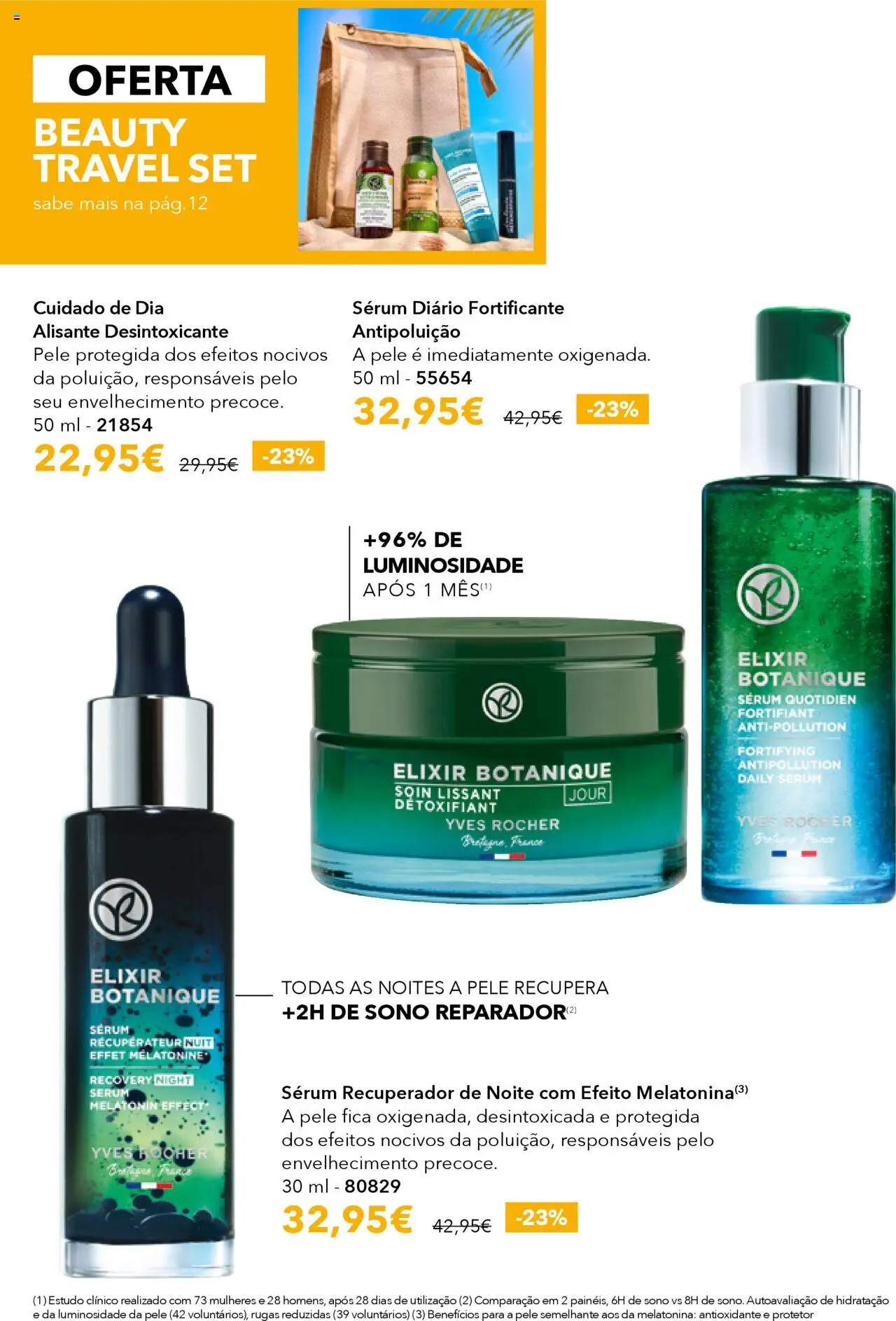 Yves Rocher catálogo 10 │ válido de 31.07.2025 | Página: 22 | Produtos: Sérum, Melatonina